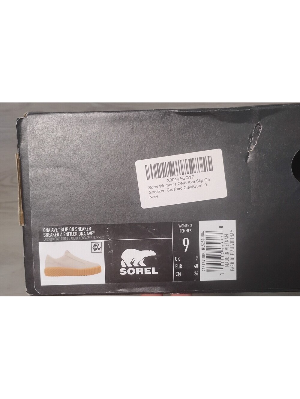 Sorel ONA Ave slip on shoes. Size 9. New in box!! - Picture 10 of 11